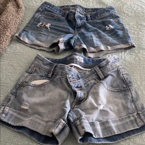 Size 4 express shorts